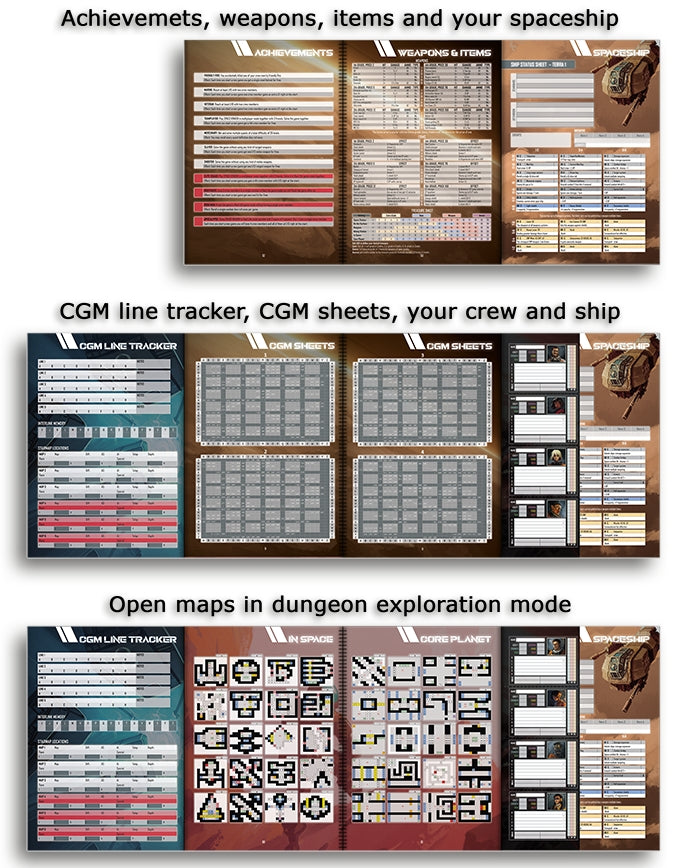 SPACE KRAKEN - basic game + EXTRAS set