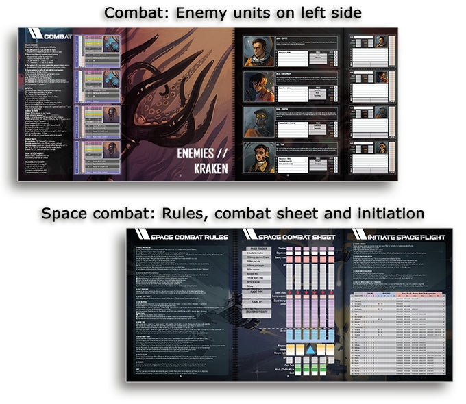 SPACE KRAKEN - basic game + EXTRAS set