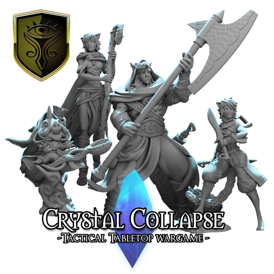 Crystal Collapse - Königreich von Gysha Charakter Pack