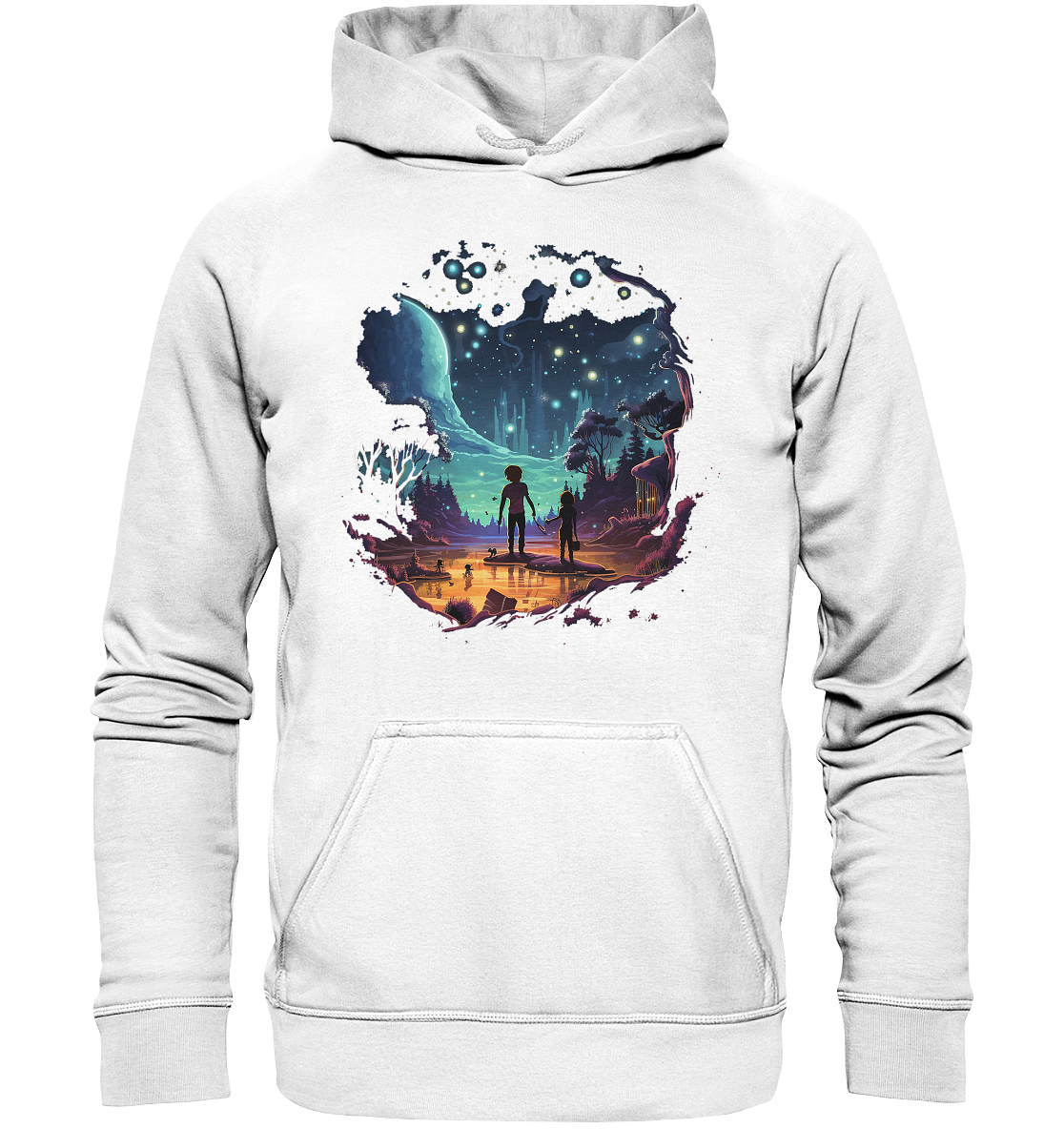 Night Sky - Basic Unisex Hoodie
