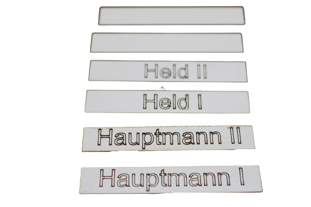 Heldentafel -Basis Set (6)-