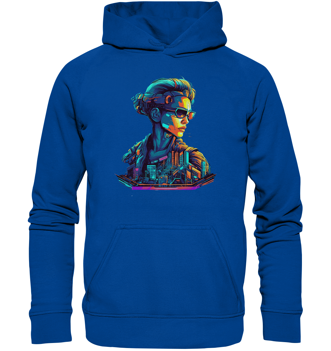 Cyberpunk Women - Basic Unisex Hoodie