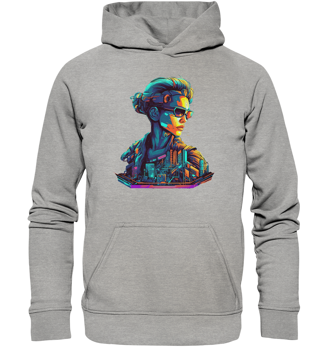 Cyberpunk Women - Basic Unisex Hoodie