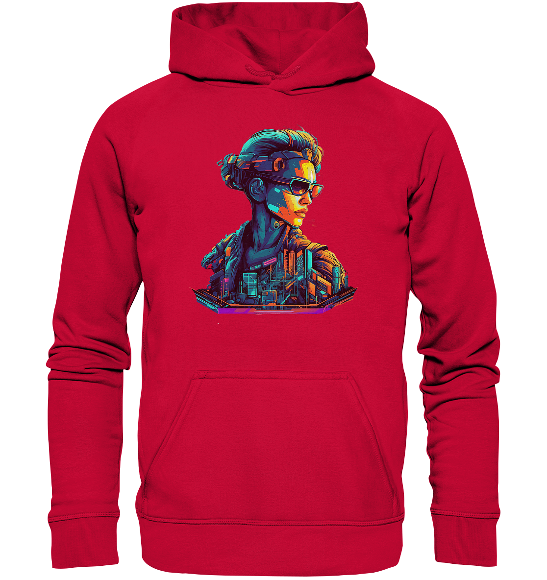 Cyberpunk Women - Basic Unisex Hoodie