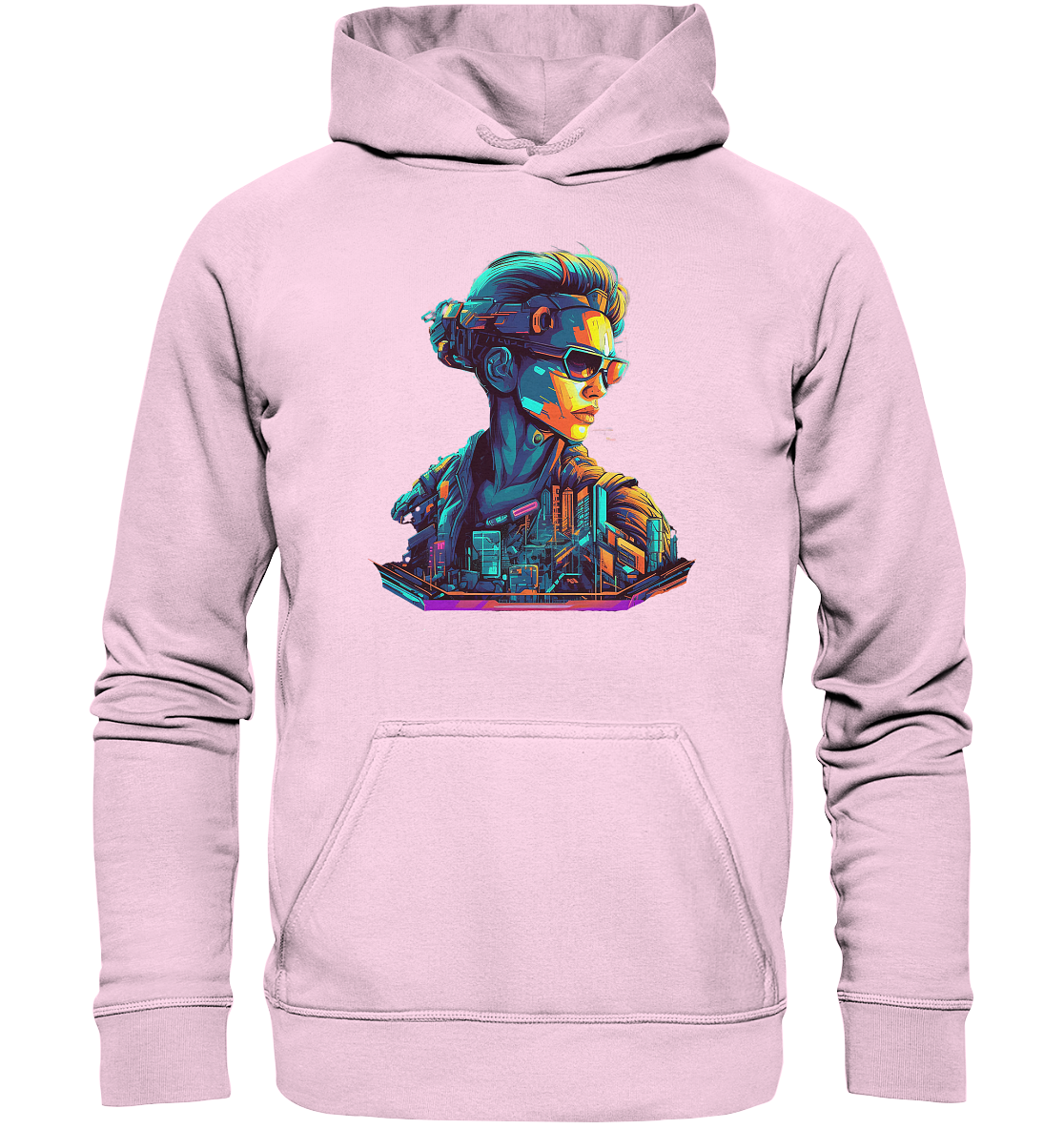 Cyberpunk Women - Basic Unisex Hoodie