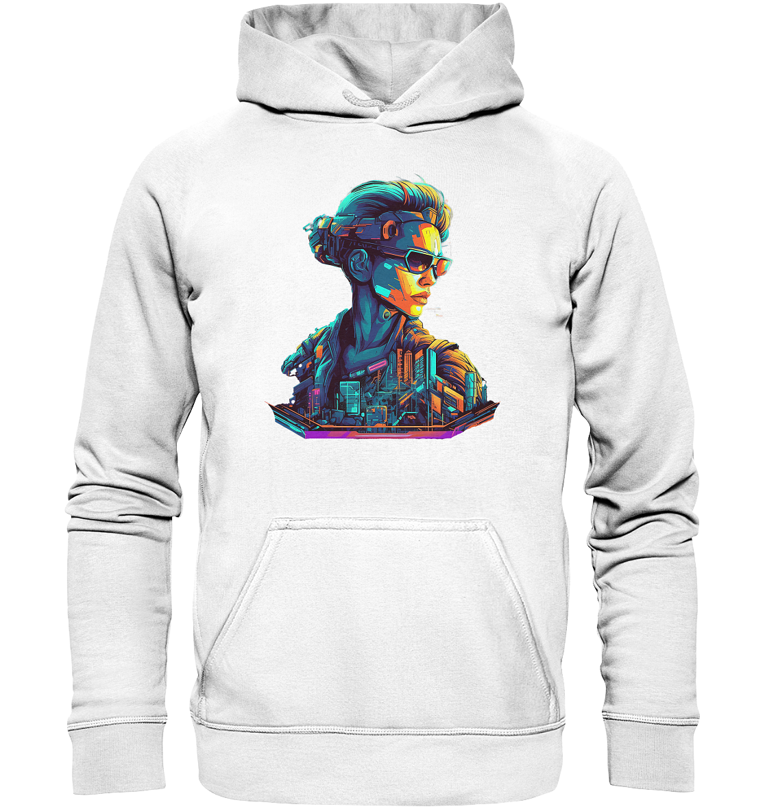 Cyberpunk Women - Basic Unisex Hoodie