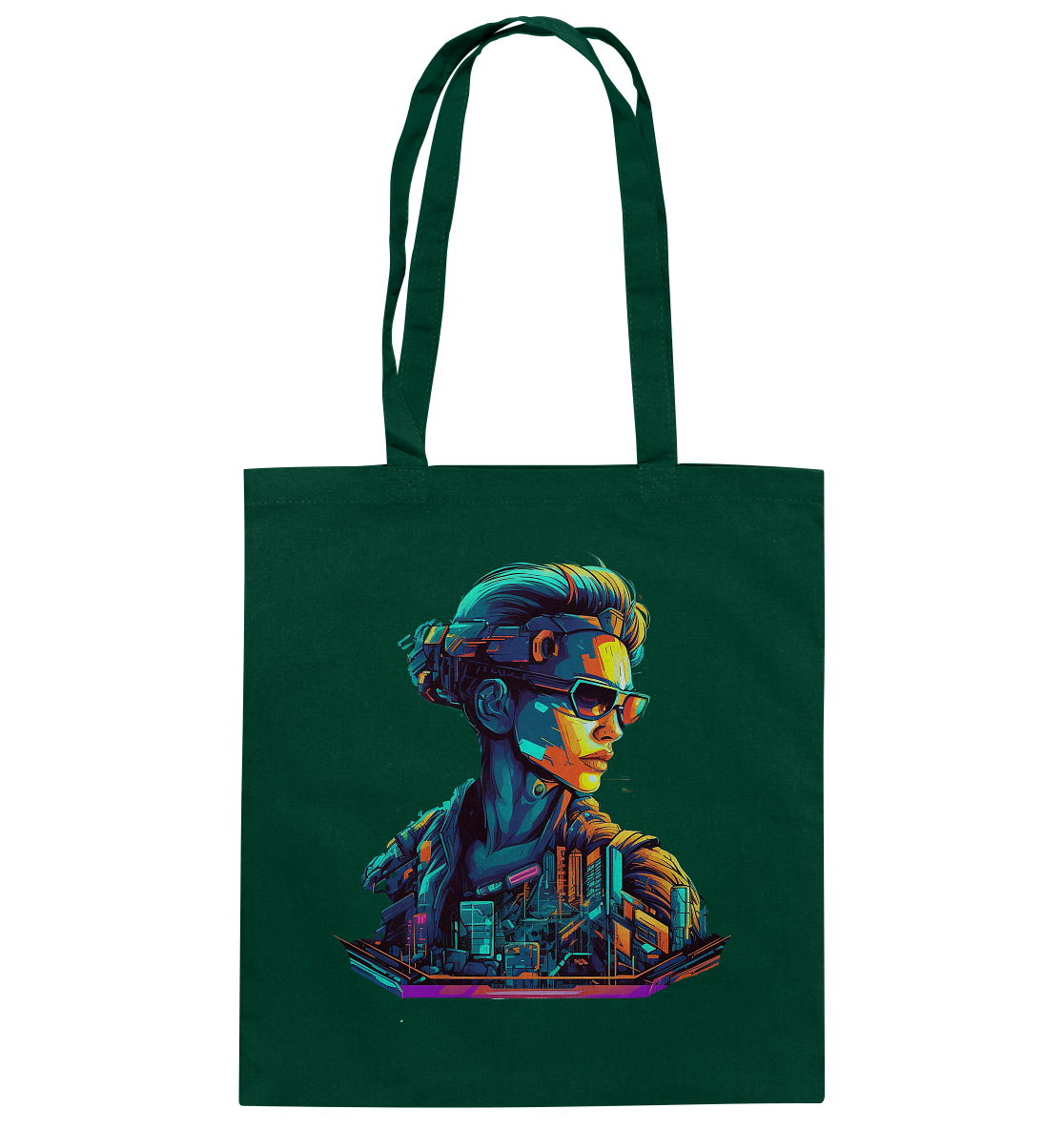 Cyberpunk Women - Baumwolltasche