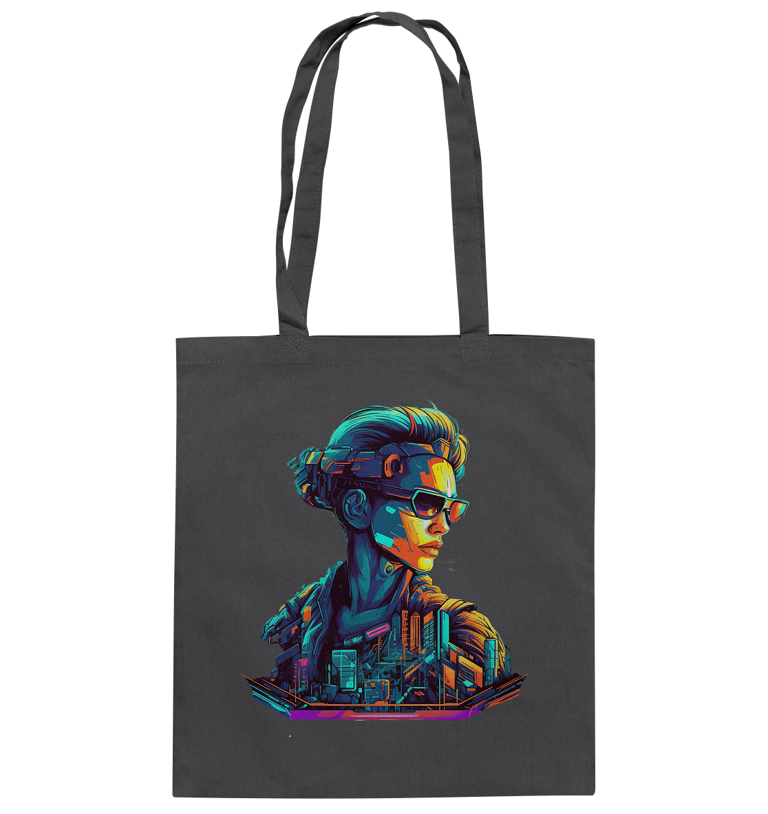 Cyberpunk Women - Baumwolltasche