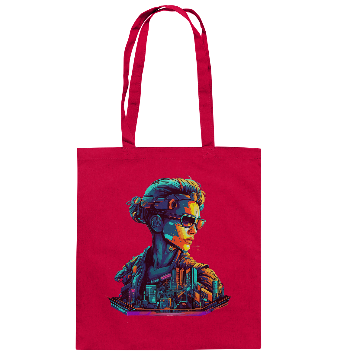 Cyberpunk Women - Baumwolltasche