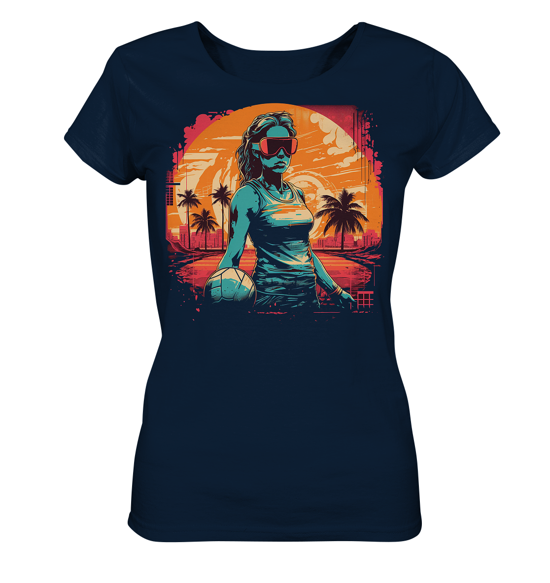 Volleyball Women - Ladies Organic Shirt