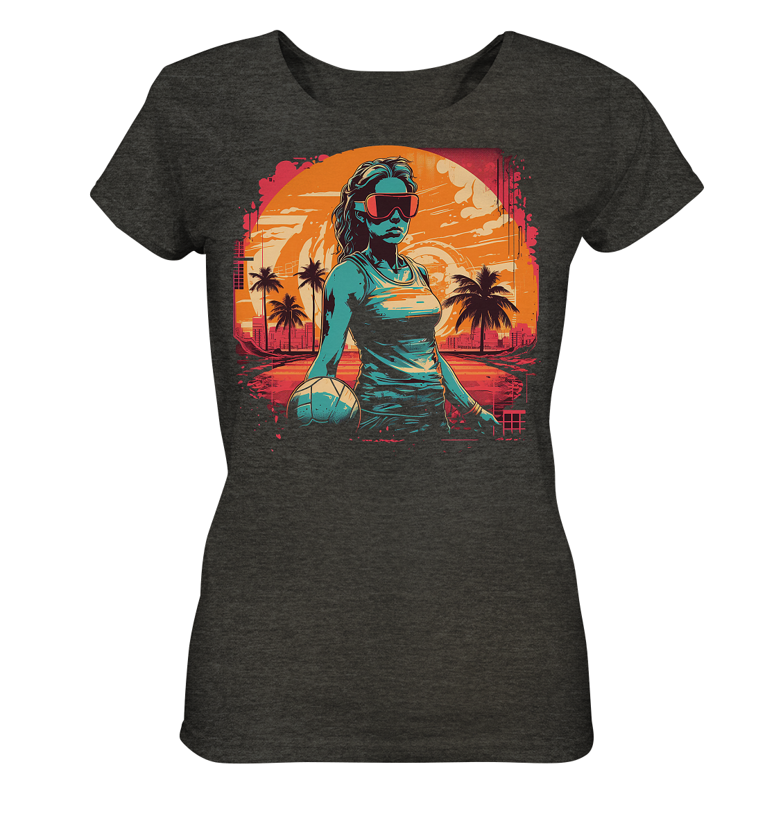 Volleyball Women - Ladies Organic Shirt