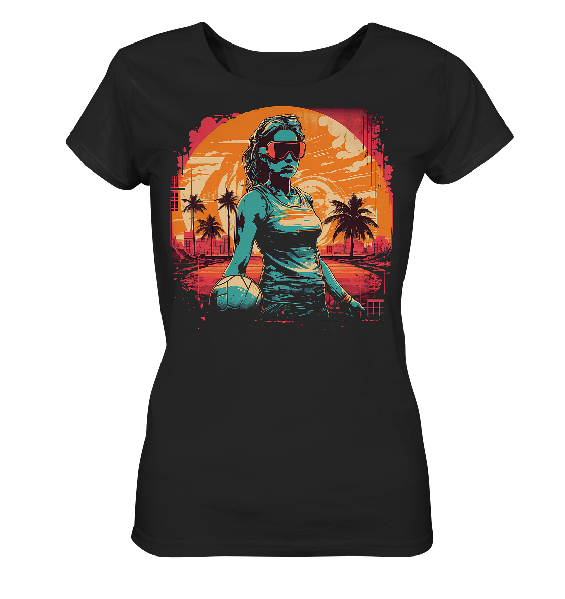 Volleyball Women - Ladies Organic Shirt