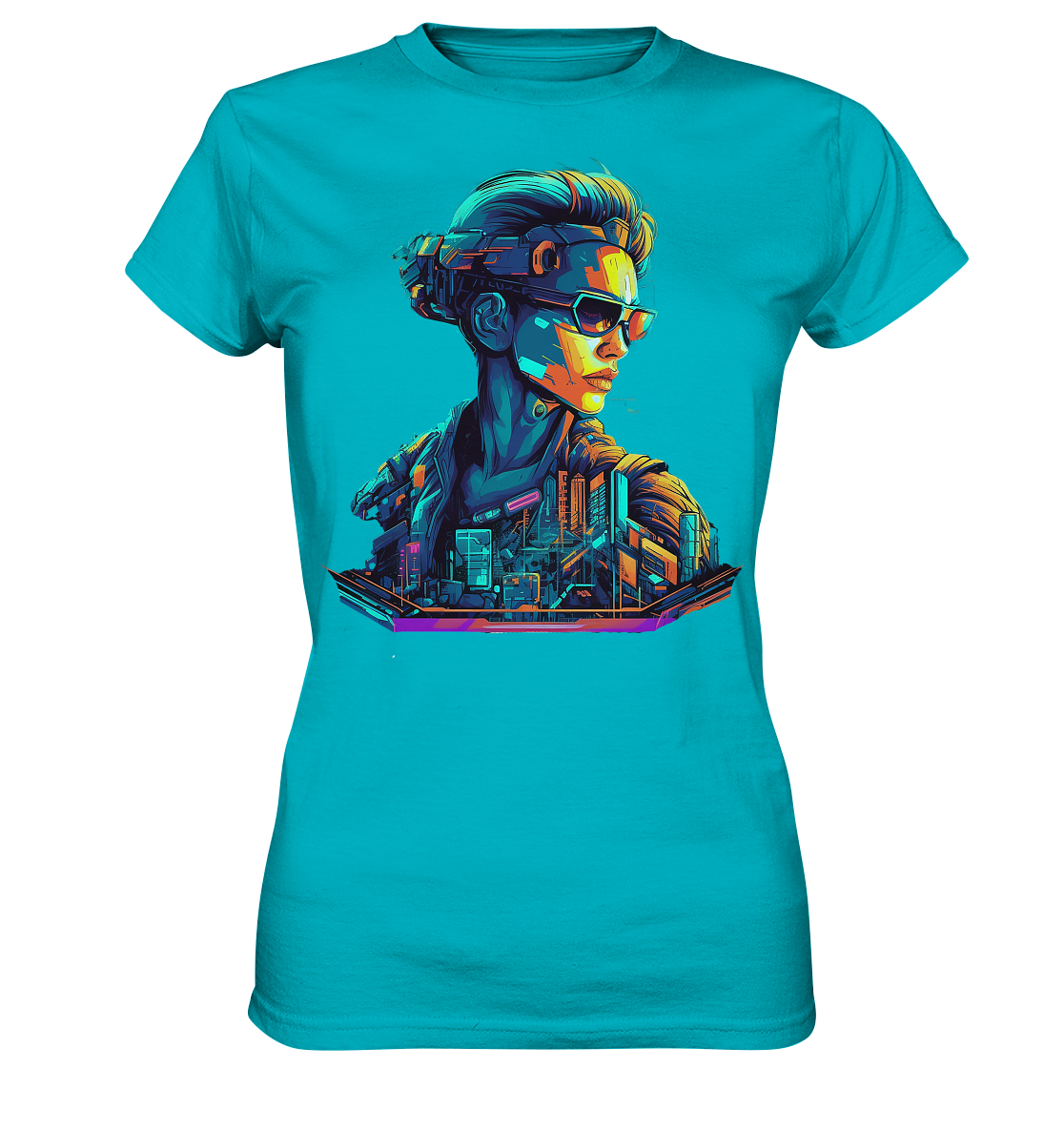 Cyberpunk Women - Ladies Premium Shirt