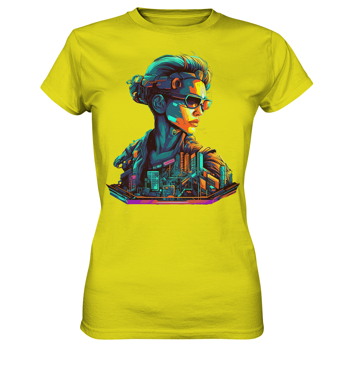 Cyberpunk Women - Ladies Premium Shirt