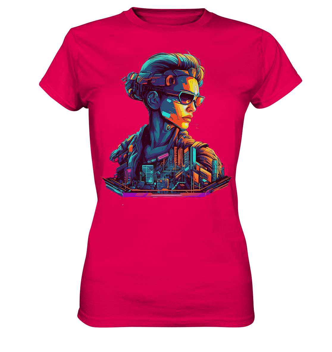 Cyberpunk Women - Ladies Premium Shirt