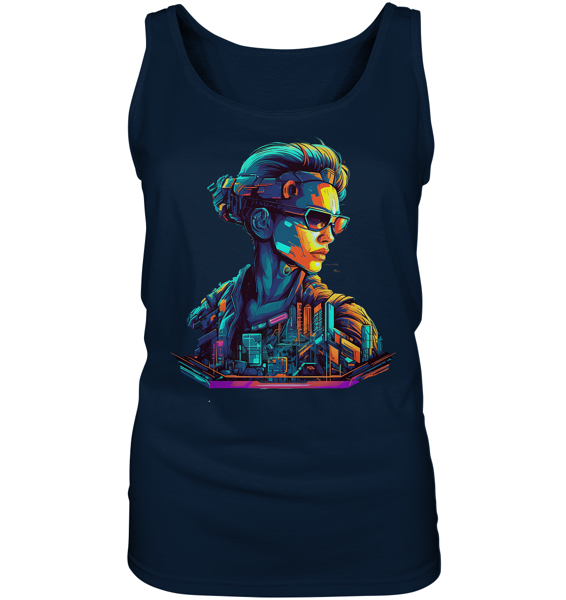 Cyberpunk Women - Ladies Tank-Top