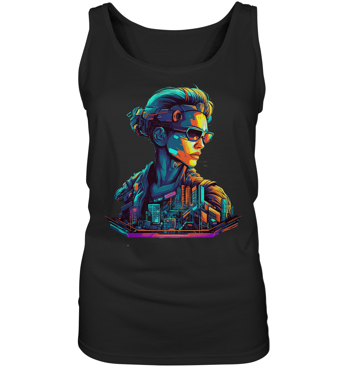 Cyberpunk Women - Ladies Tank-Top