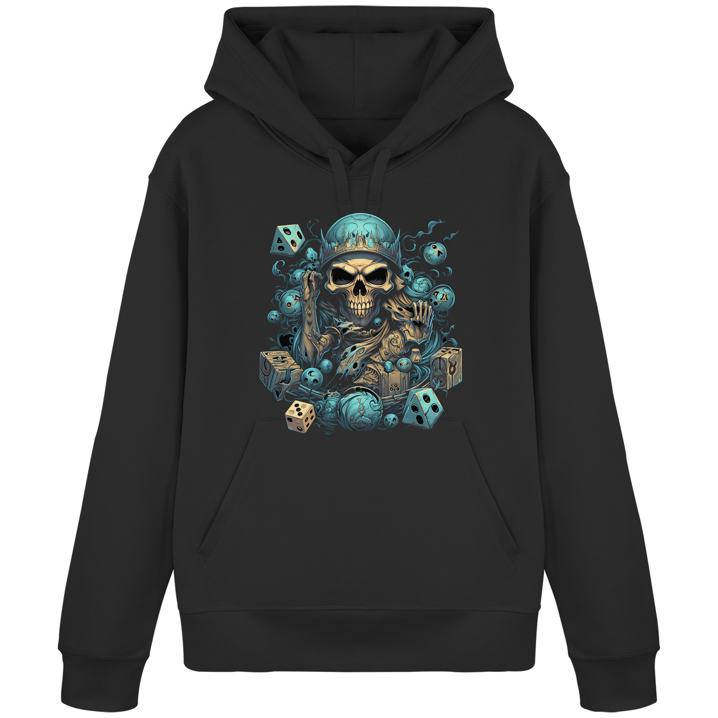 Skull Dice - Organic Basic Hoodie