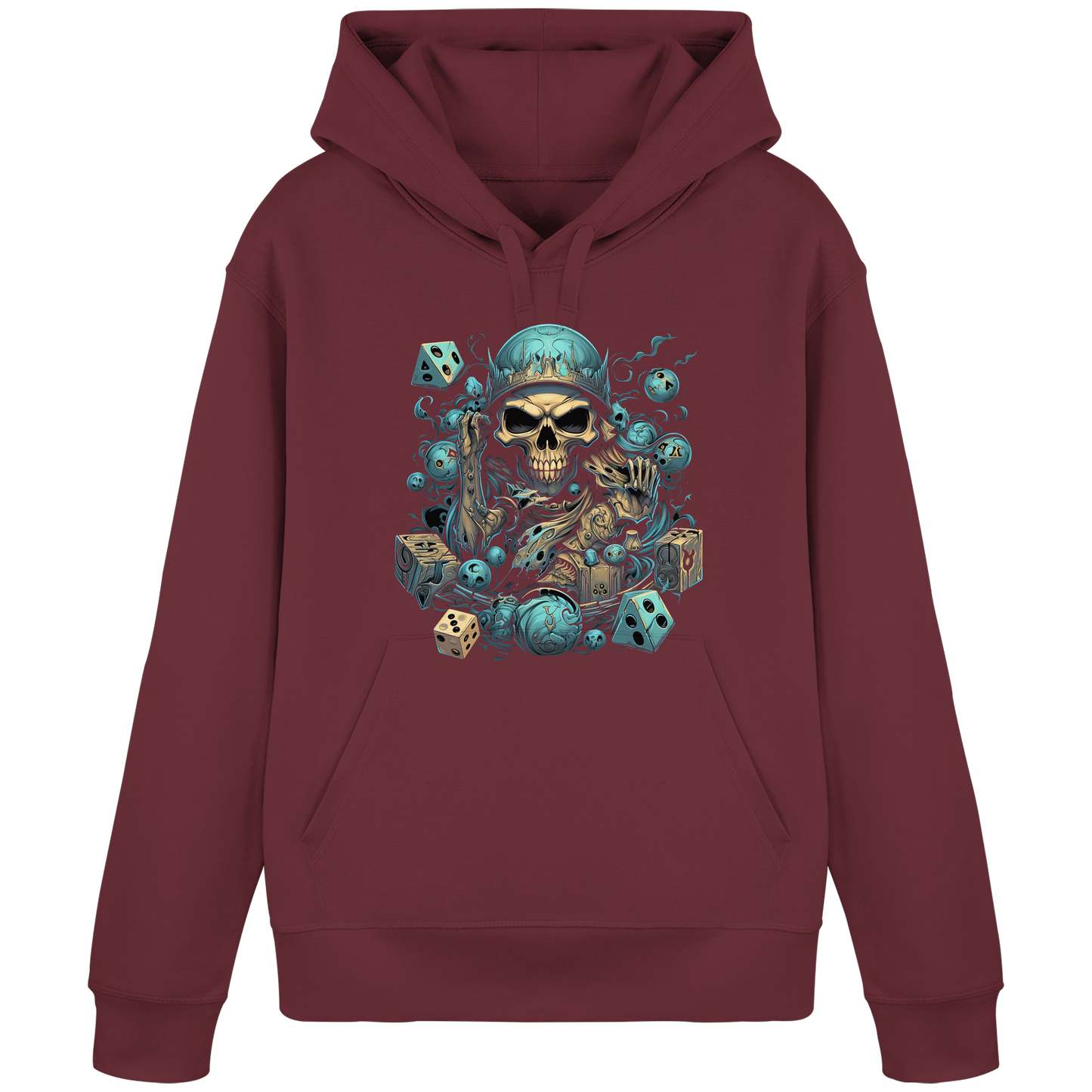 Skull Dice - Organic Basic Hoodie