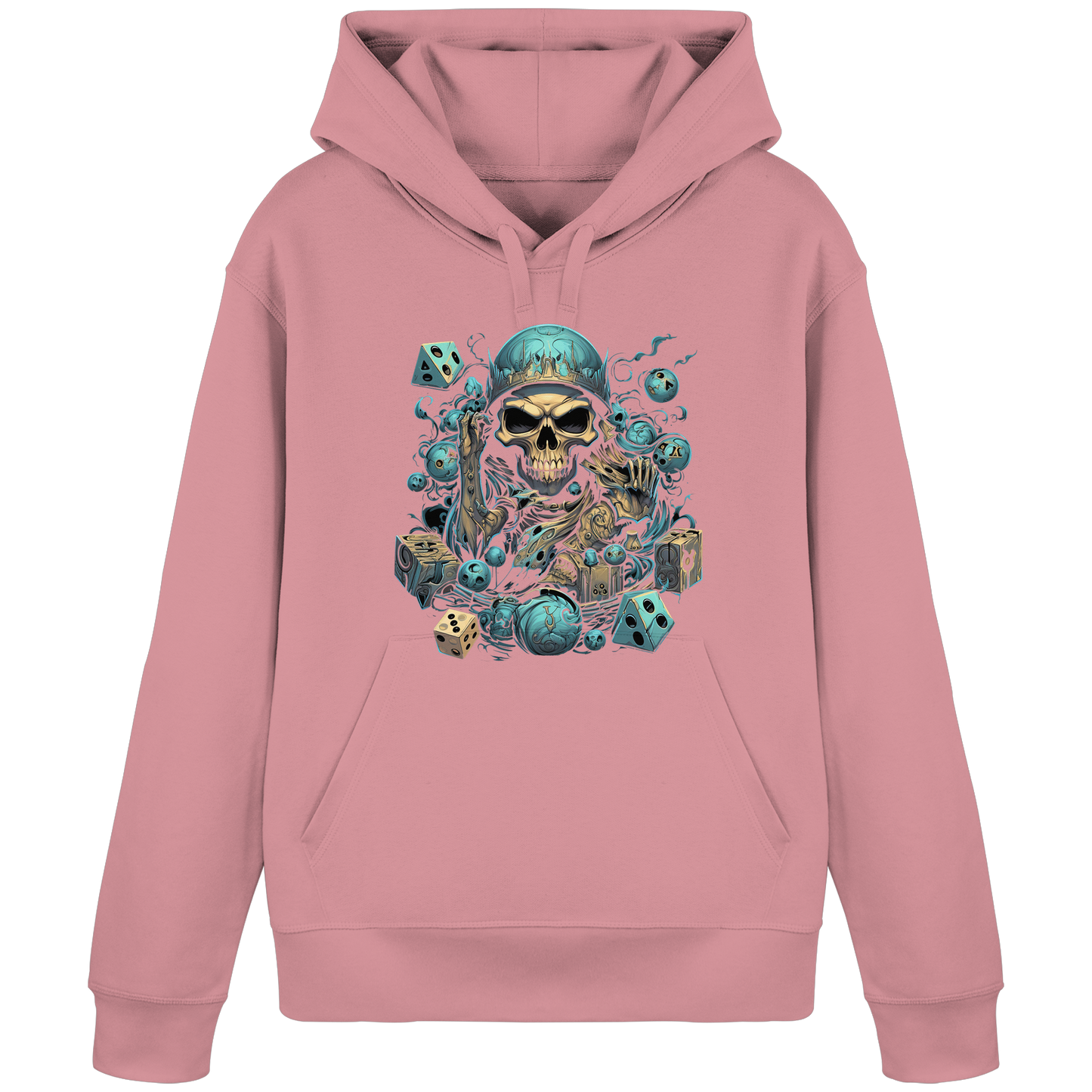 Skull Dice - Organic Basic Hoodie