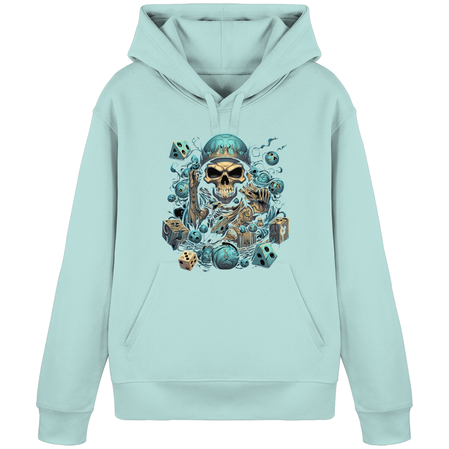 Skull Dice - Organic Basic Hoodie
