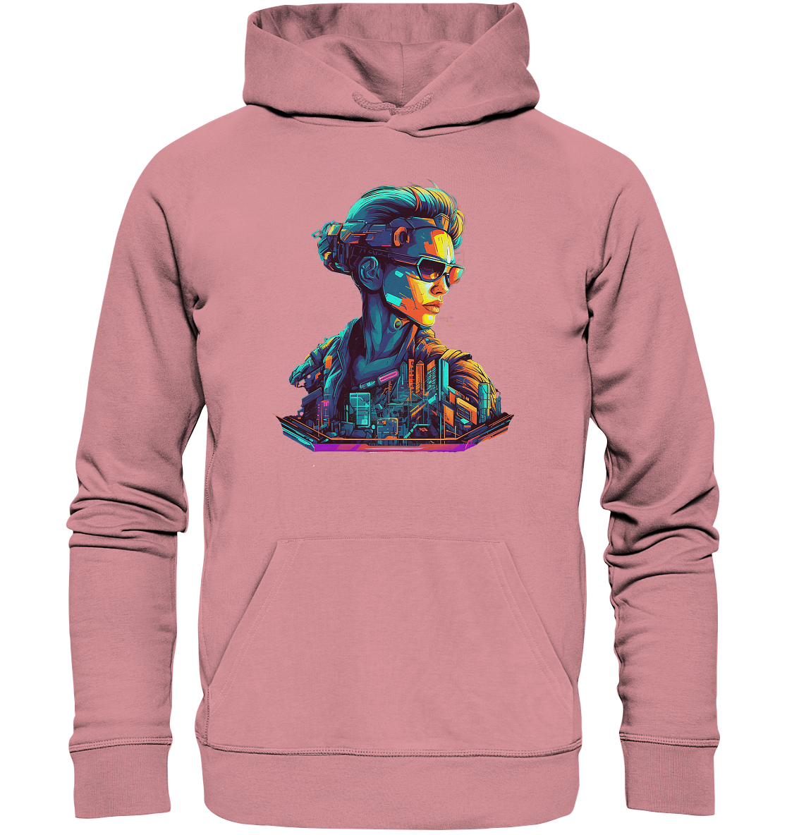 Cyberpunk Women - Organic Basic Hoodie