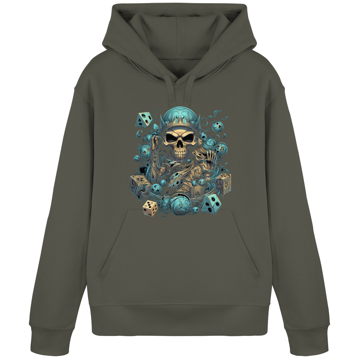 Skull Dice - Organic Basic Hoodie