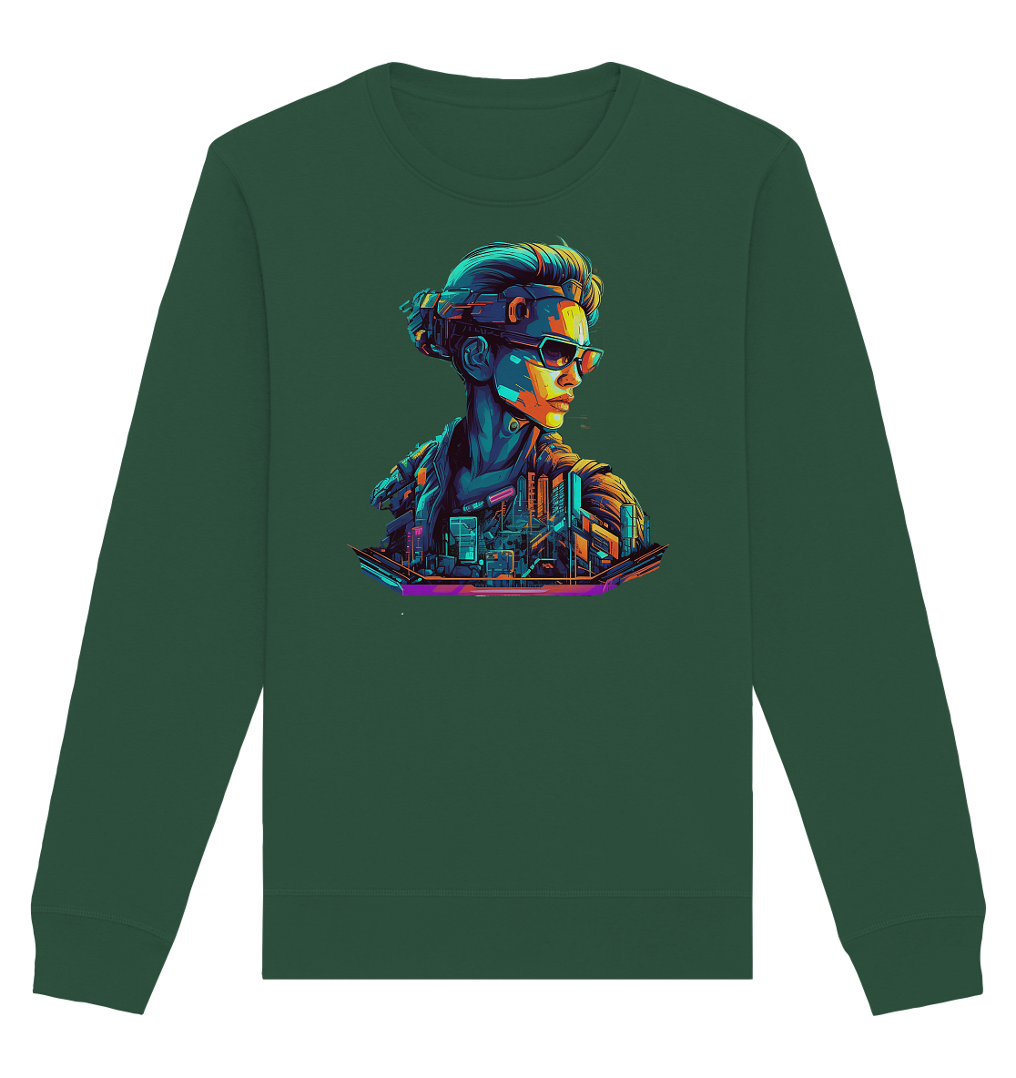 Cyberpunk Women - Organic Basic Unisex Sweatshirt