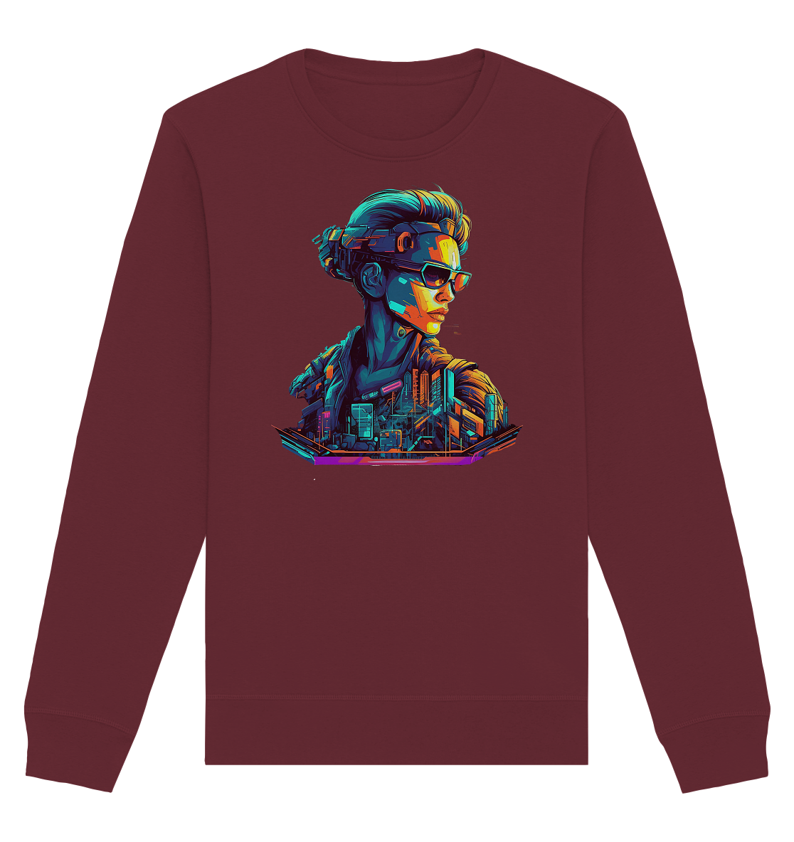 Cyberpunk Women - Organic Basic Unisex Sweatshirt
