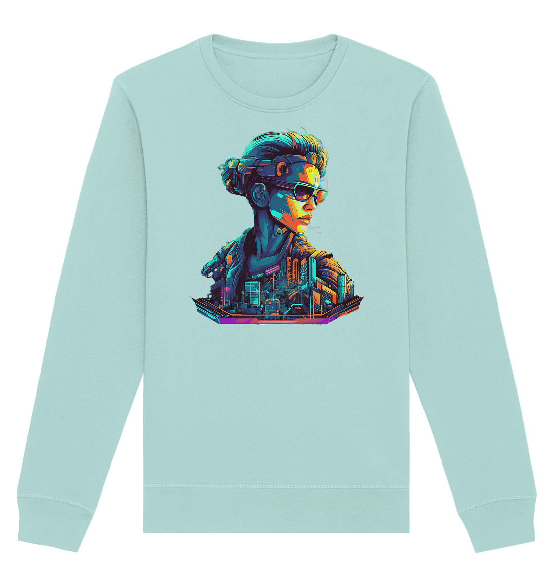 Cyberpunk Women - Organic Basic Unisex Sweatshirt