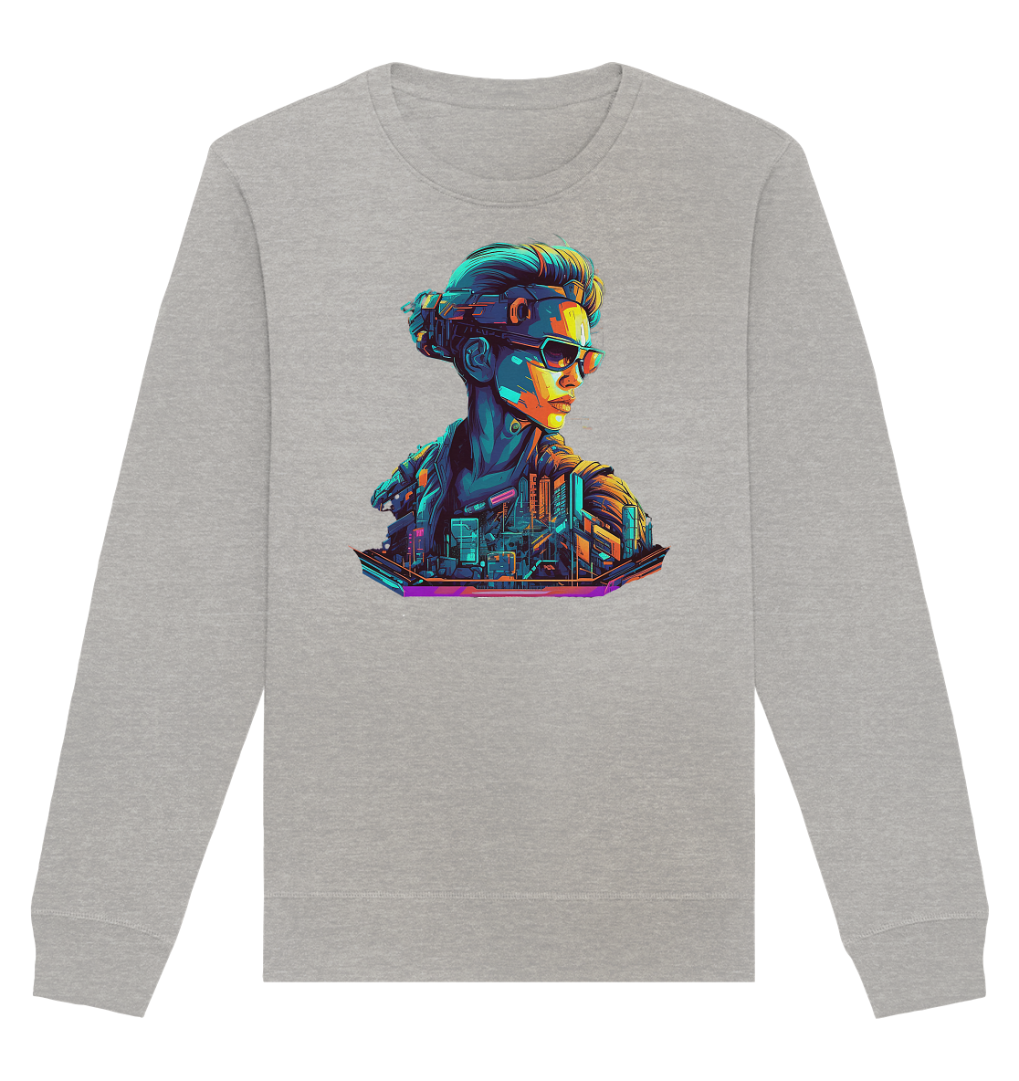 Cyberpunk Women - Organic Basic Unisex Sweatshirt