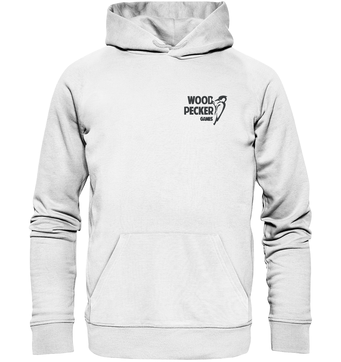 Woodpecker Games Logo - Organic Hoodie (Stick)