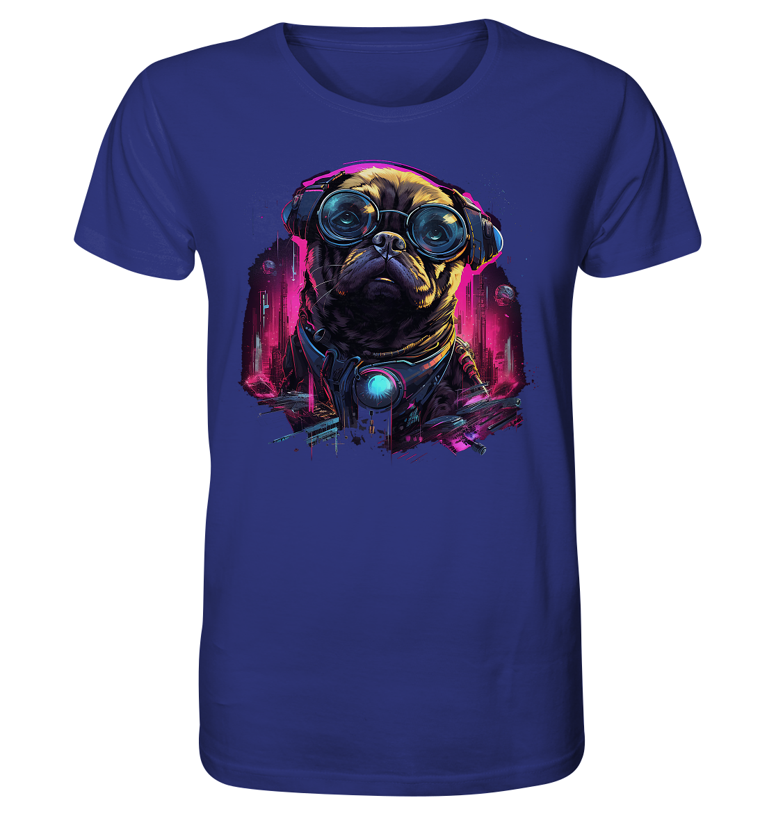 Cyberdog Pug - Organic Shirt