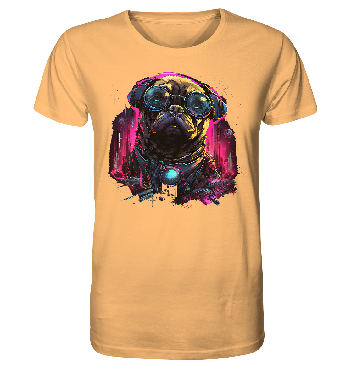 Cyberdog Pug - Organic Shirt