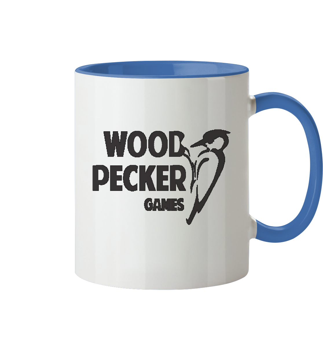 Woodpecker Games Logo - Tasse zweifarbig