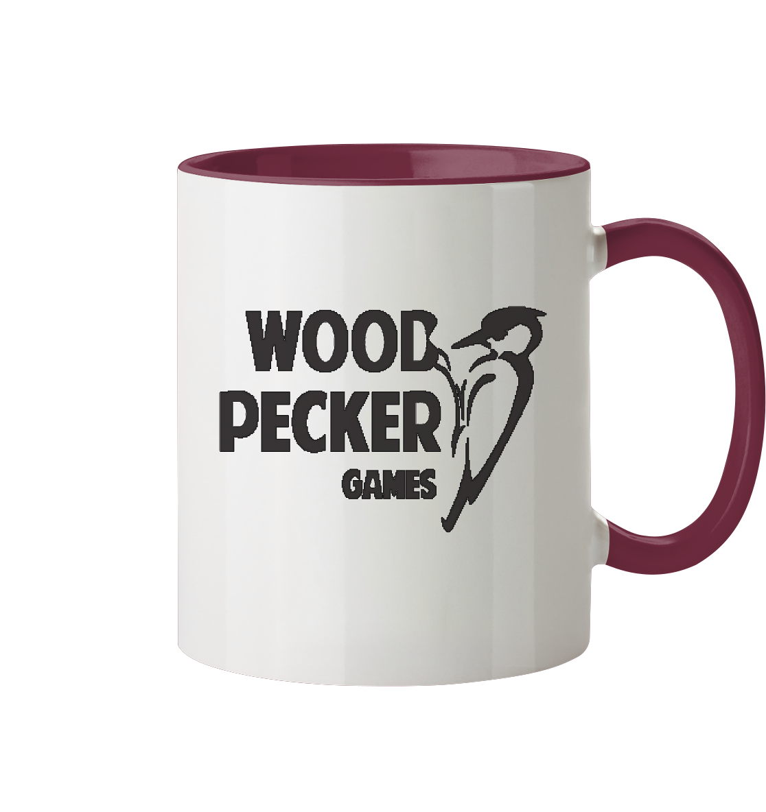 Woodpecker Games Logo - Tasse zweifarbig