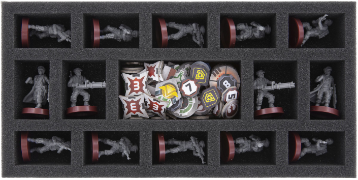 Feldherr Schaumstoff-Set für die Star Wars Legion Grundbox